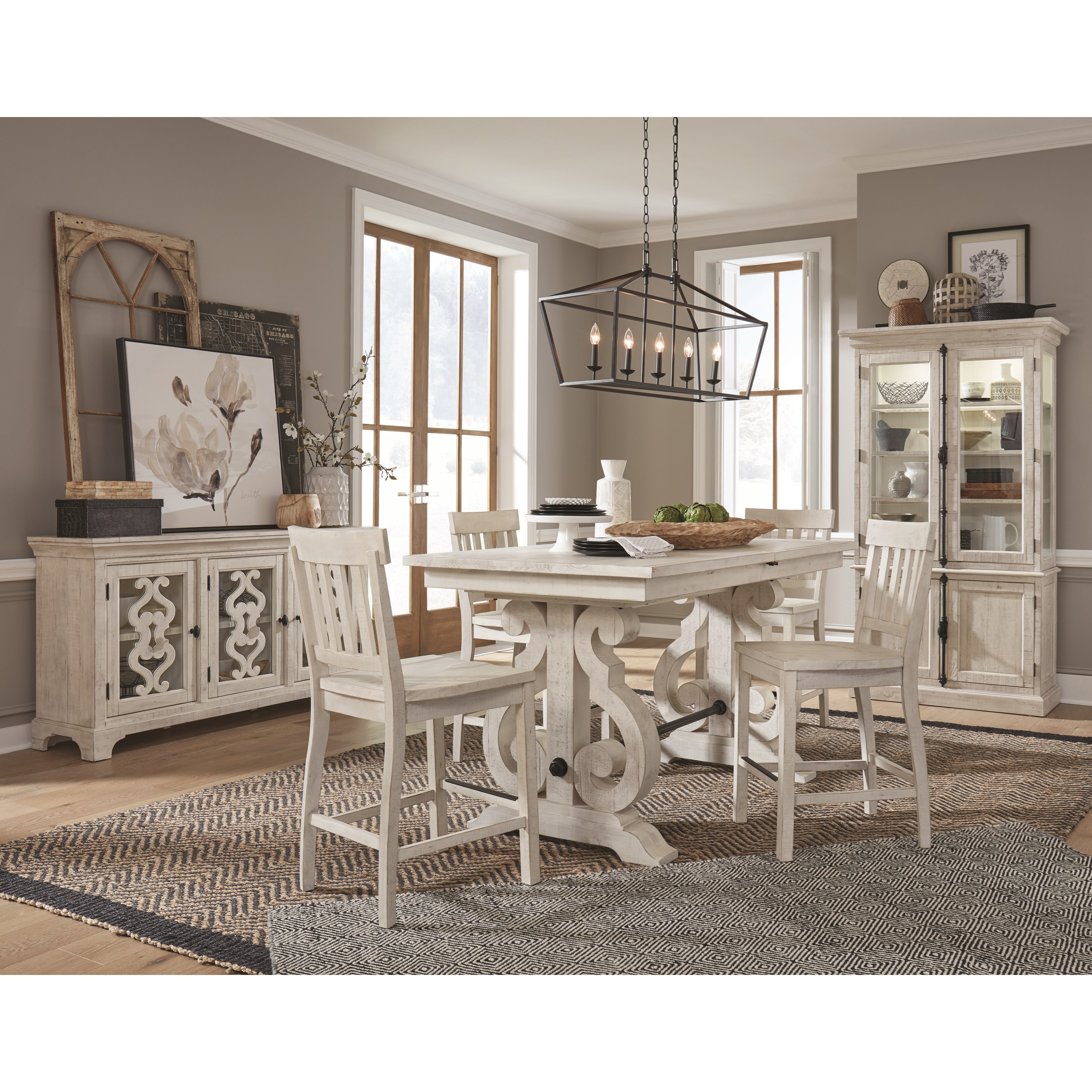 Magnussen counter 2025 height dining table
